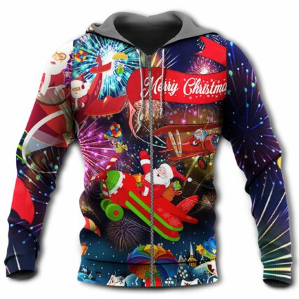 Christmas Spreading Love Santa - Hoodie - Owl Ohh - Owl Ohh