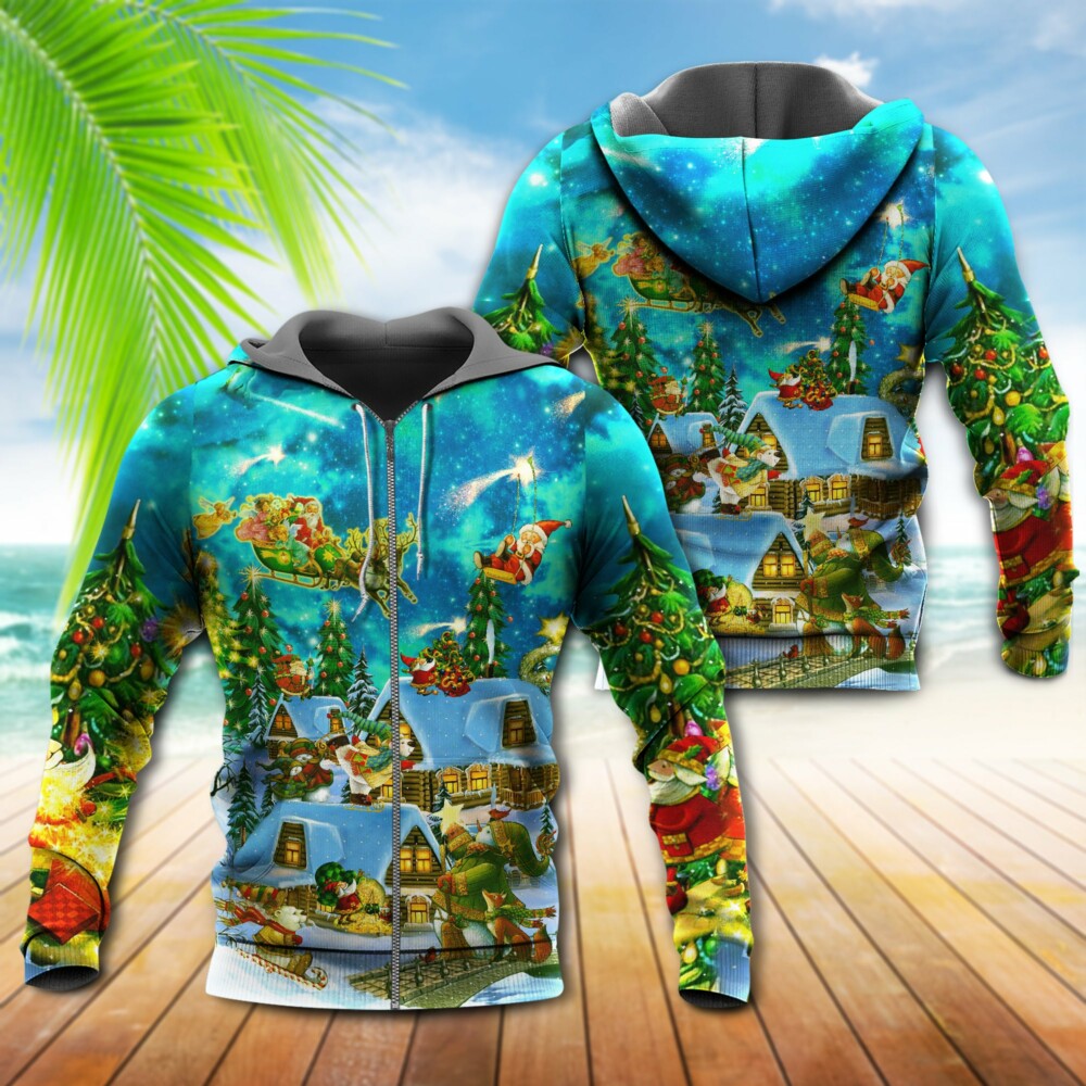 Christmas The Magical Night Happy Night - Hoodie - Owl Ohh - Owl Ohh