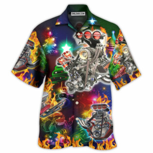 Hot Rod Christmas Tree To Where You Are - Hawaiian Shirt - Owl Ohh - Owl Ohh
