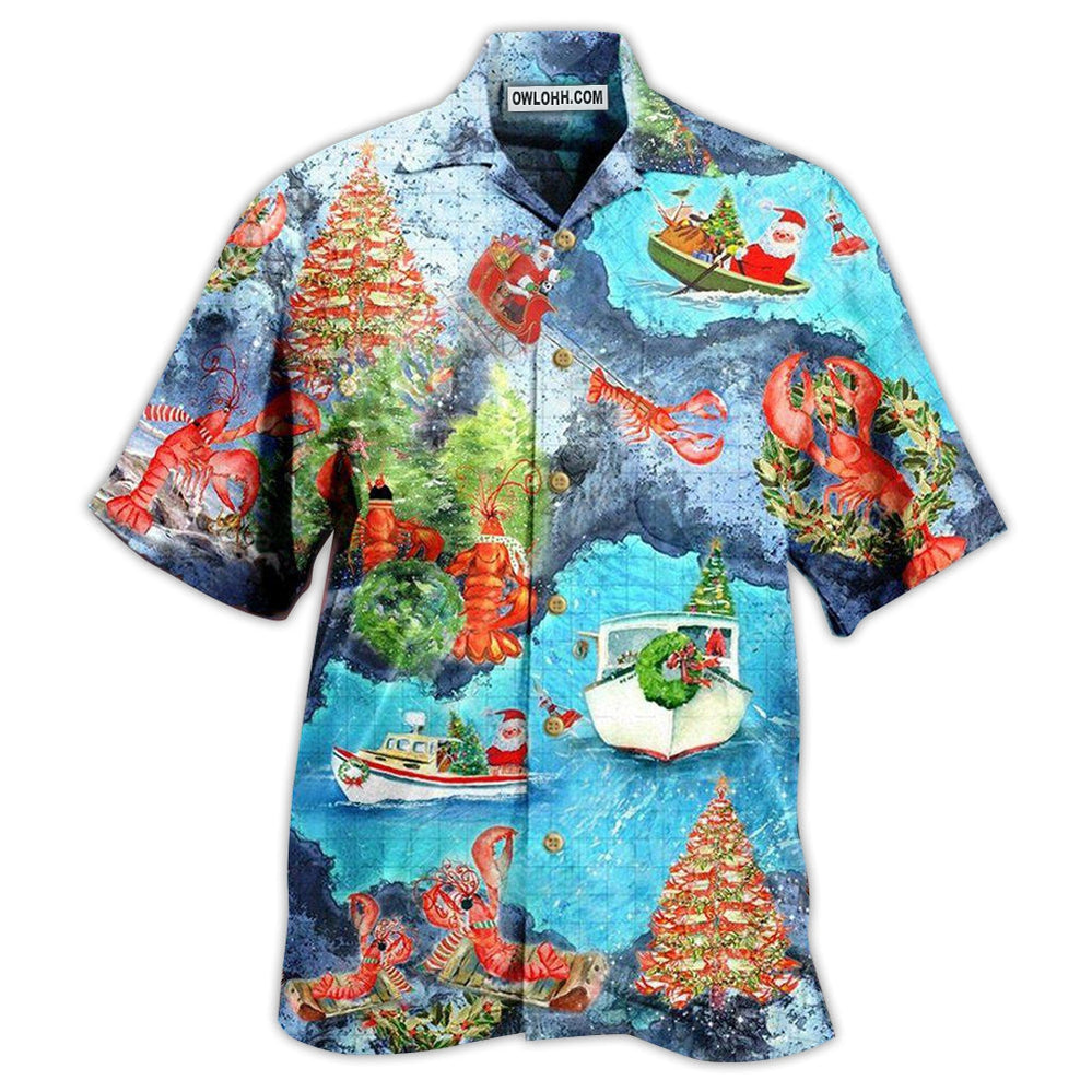 Lobster Christmas You Are My Lobster - Hawaiian Shirt - Owl Ohh - Owl Ohh