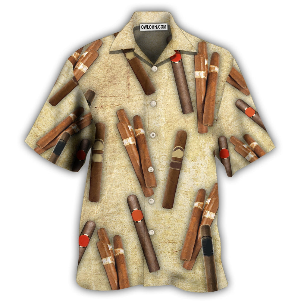 Cigar Oh My Therapy - Hawaiian Shirt - Owl Ohh - Owl Ohh