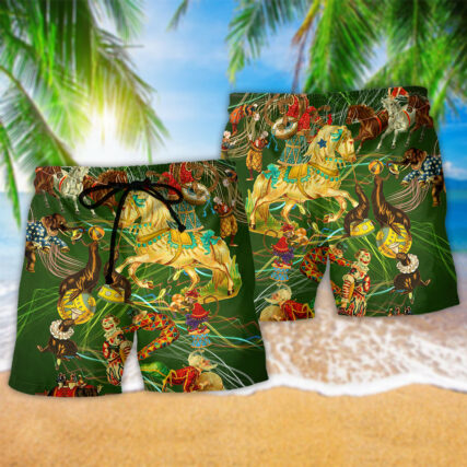 Circus Life Is Full Of Magical Moments Amazing - Beach Short - Owl Ohh - Owl Ohh