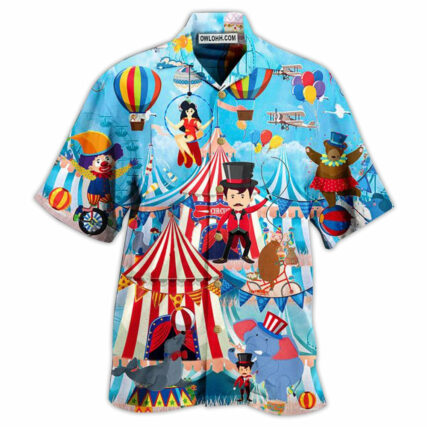 Circus Love Animals Very Much - Hawaiian Shirt - Owl Ohh - Owl Ohh
