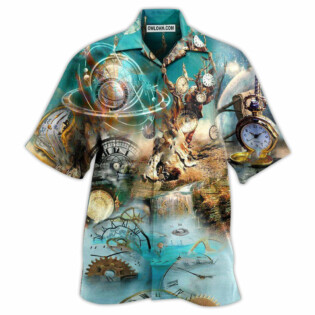 Clock If Not Now When Clock Ring - Hawaiian Shirt - Owl Ohh - Owl Ohh