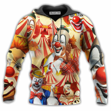 Clown Funny Happy So Amazing - Hoodie - Owl Ohh - Owl Ohh