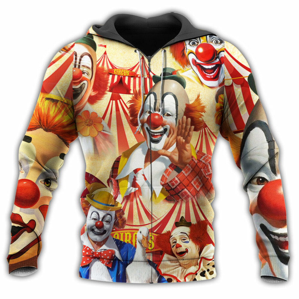 Clown Funny Happy So Amazing - Hoodie - Owl Ohh - Owl Ohh