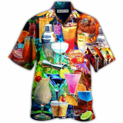 Cocktail Color Fruit - Hawaiian Shirt - Owl Ohh - Owl Ohh