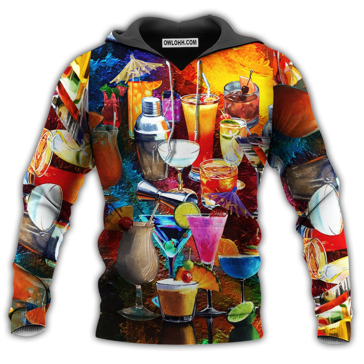 Cocktail Fruit Color Classic - Hoodie - Owl Ohh - Owl Ohh
