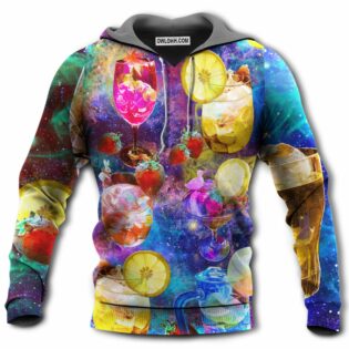 Cocktail Life Is A Crazy Mixture Of Cocktail - Hoodie - Owl Ohh - Owl Ohh