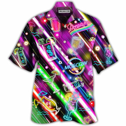 Cocktail Moscow Mule Happy Hour Stunning Style - Hawaiian Shirt - Owl Ohh - Owl Ohh