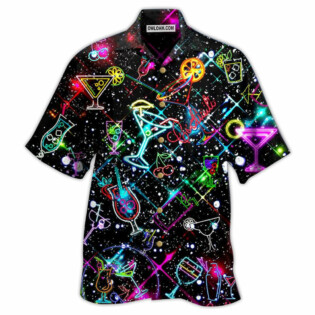 Cocktail Neon Love - Hawaiian Shirt - Owl Ohh - Owl Ohh