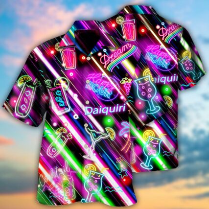 Cocktail Daiquiri Happy Hour Stunning Style - Hawaiian Shirt - Owl Ohh - Owl Ohh