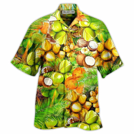 Coconut Brings Fresh To Summer Cool - Hawaiian Shirt - Owl Ohh - Owl Ohh