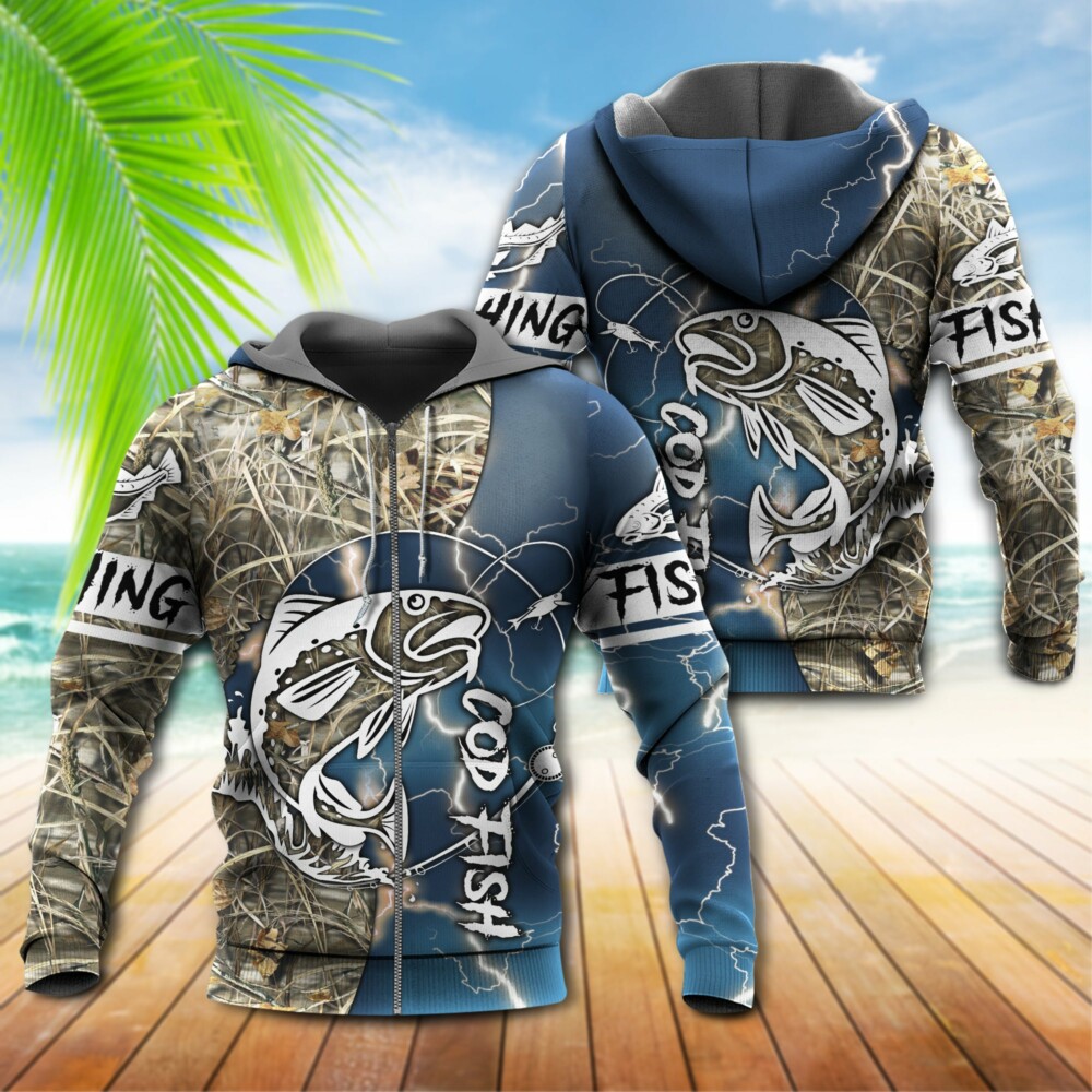 Fishing Cod Fishing Classic - Hoodie - Owl Ohh - Owl Ohh