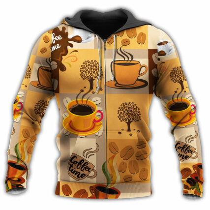 Coffee Time Classic Vintage - Hoodie - Owl Ohh - Owl Ohh