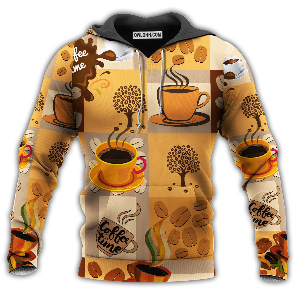 Coffee Time Classic Vintage - Hoodie - Owl Ohh - Owl Ohh