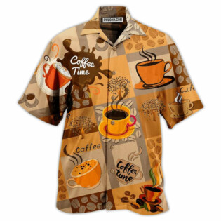 Coffee Time - Hawaiian Shirt - Owl Ohh - Owl Ohh