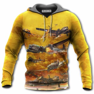 Combat Aircrafts Crashing Is What's Dangerous - Hoodie - Owl Ohh - Owl Ohh