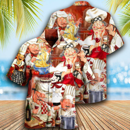 Chef Cooking Is The Art Of Life I'm So Happy - Hawaiian Shirt - Owl Ohh - Owl Ohh