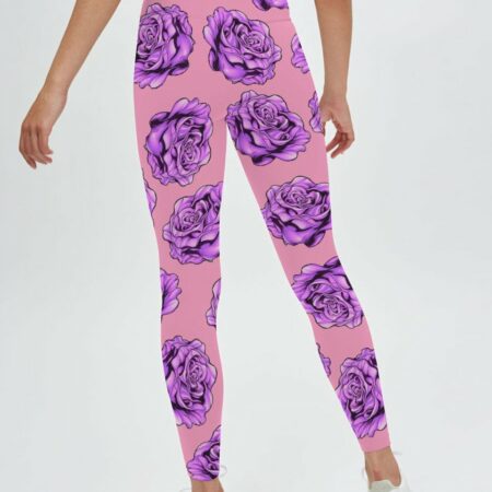 I AM A SWEET GIRL BUT IF YOU PISS ME OFF PURPLE ROSE ALL OVER PRINT - TLNO1302235