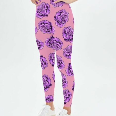 I AM A SWEET GIRL BUT IF YOU PISS ME OFF PURPLE ROSE ALL OVER PRINT - TLNO1302235