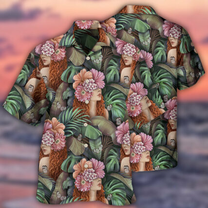 Country Girl Tropical Leaf Style - Hawaiian Shirt - Owl Ohh - Owl Ohh