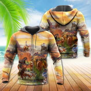 Cowboy Life Style - Hoodie - Owl Ohh - Owl Ohh