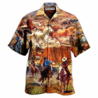 Cowboy Love Life Love Cool - Hawaiian Shirt - Owl Ohh - Owl Ohh