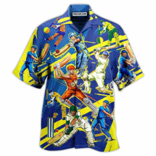 Cricket Lets Play Cricket Together - Hawaiian Shirt - Owl Ohh - Owl Ohh