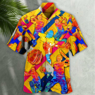 Cricket Life Is Better With Cricket In Blue - Hawaiian Shirt - Owl Ohh - Owl Ohh
