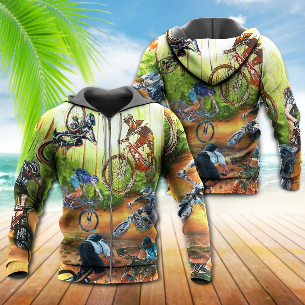 Cycling I Would Rather Be On The Trails - Hoodie - Owl Ohh - Owl Ohh