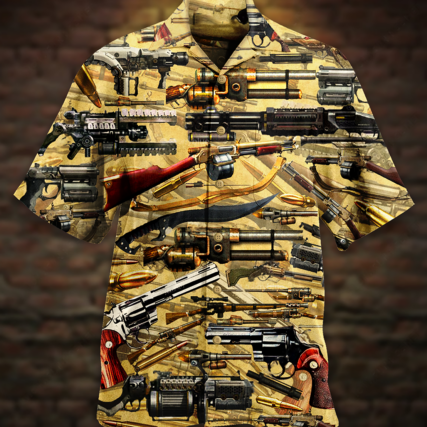 Gun It's About How To How To Hold It Coolest - Hawaiian Shirt - Owl Ohh - Owl Ohh