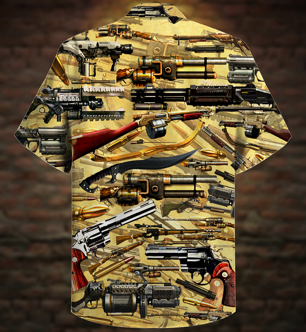 Gun It's About How To How To Hold It Coolest - Hawaiian Shirt - Owl Ohh - Owl Ohh