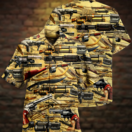 Gun It's About How To How To Hold It Coolest - Hawaiian Shirt - Owl Ohh - Owl Ohh