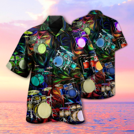 Drum Amazing Music Lover Drum - Hawaiian Shirt - Owl Ohh - Owl Ohh