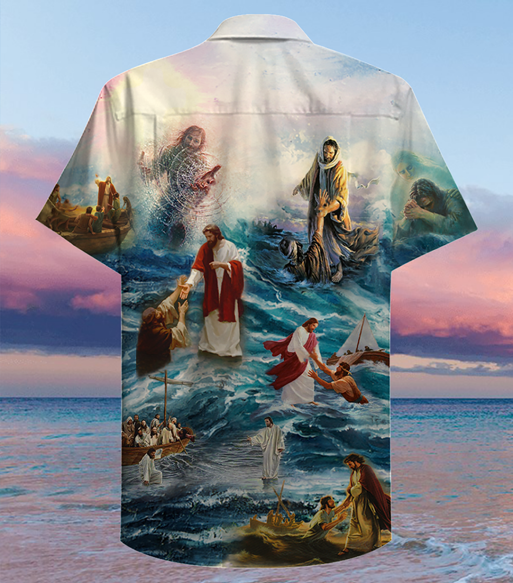 Jesus Saved My Life - Hawaiian Shirt - Owl Ohh - Owl Ohh