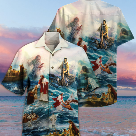 Jesus Saved My Life - Hawaiian Shirt - Owl Ohh - Owl Ohh