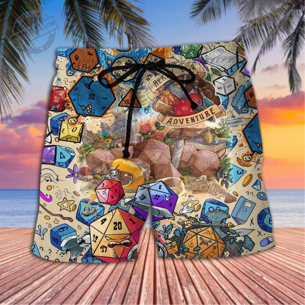 D20 Ready Amazing Adventure - Beach Short - Owl Ohh - Owl Ohh