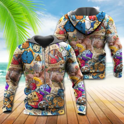 D20 Ready For Adventure - Hoodie - Owl Ohh - Owl Ohh