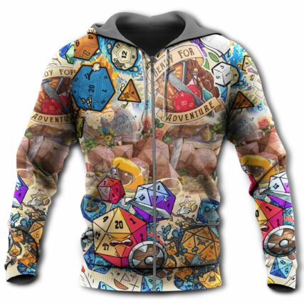 D20 Ready For Adventure - Hoodie - Owl Ohh - Owl Ohh