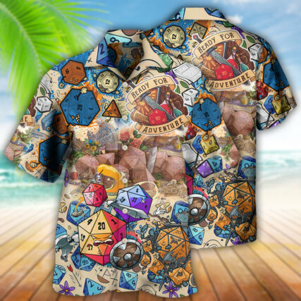 D20 Every Good Story Start With A D20 - Hawaiian Shirt - Owl Ohh - Owl Ohh