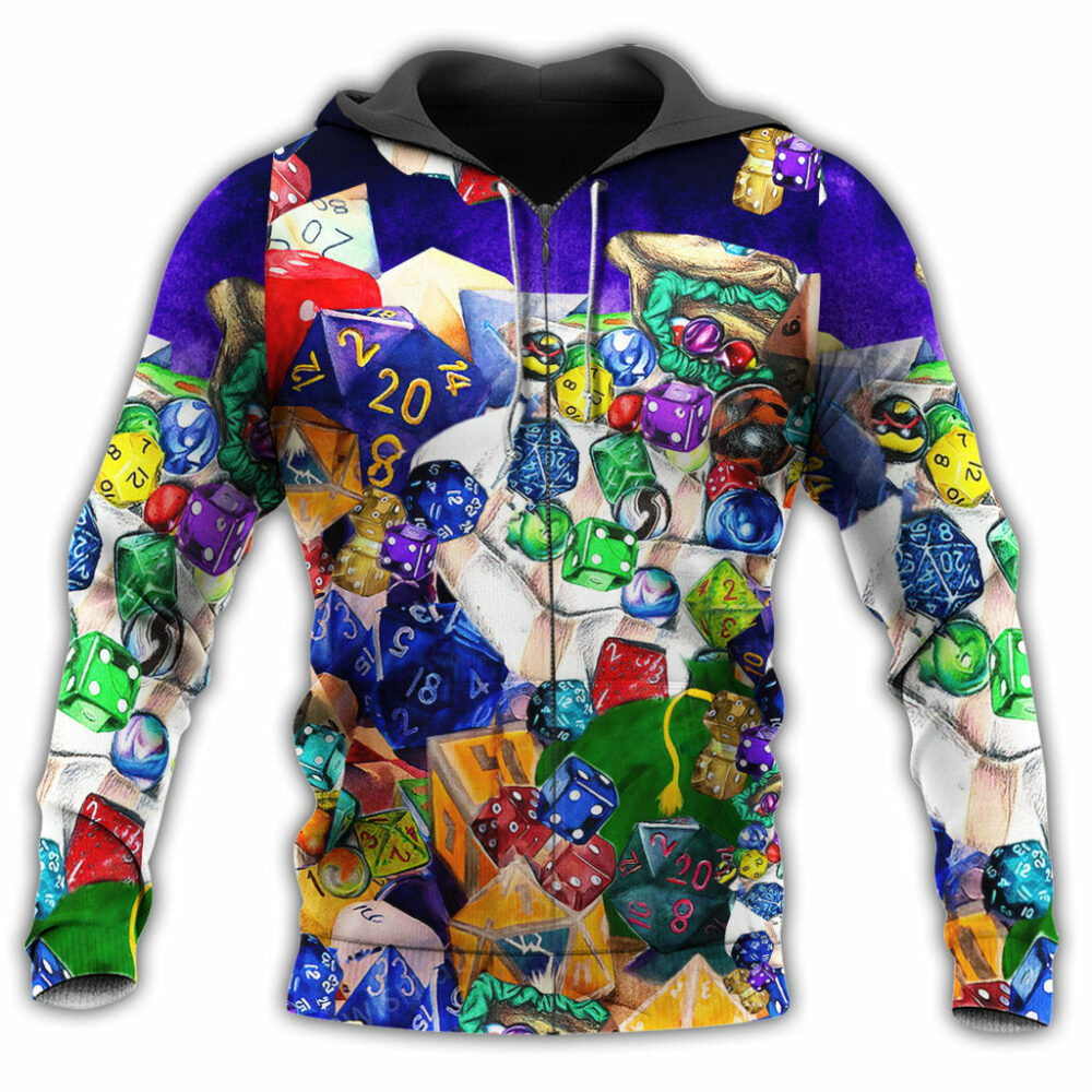 D20 Exemine The Dice So Much Fun - Hoodie - Owl Ohh - Owl Ohh