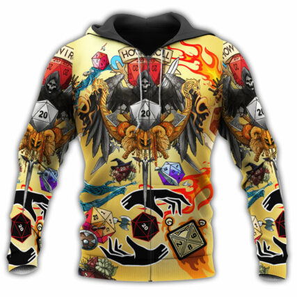 D20 Take A Chance In Life - Hoodie - Owl Ohh - Owl Ohh