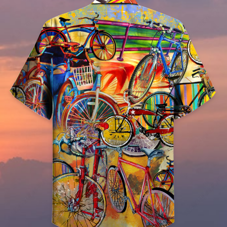 Bike All I Need Is A Bike - Hawaiian Shirt - Owl Ohh - Owl Ohh