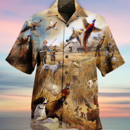 Hunting Pheasant Hunting I'm So Excited - Hawaiian Shirt - Owl Ohh - Owl Ohh