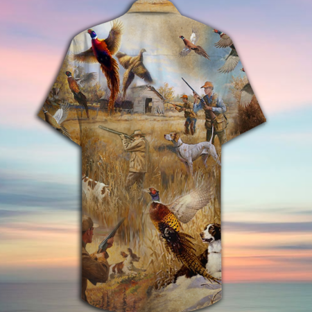 Hunting Pheasant Hunting I'm So Excited - Hawaiian Shirt - Owl Ohh - Owl Ohh