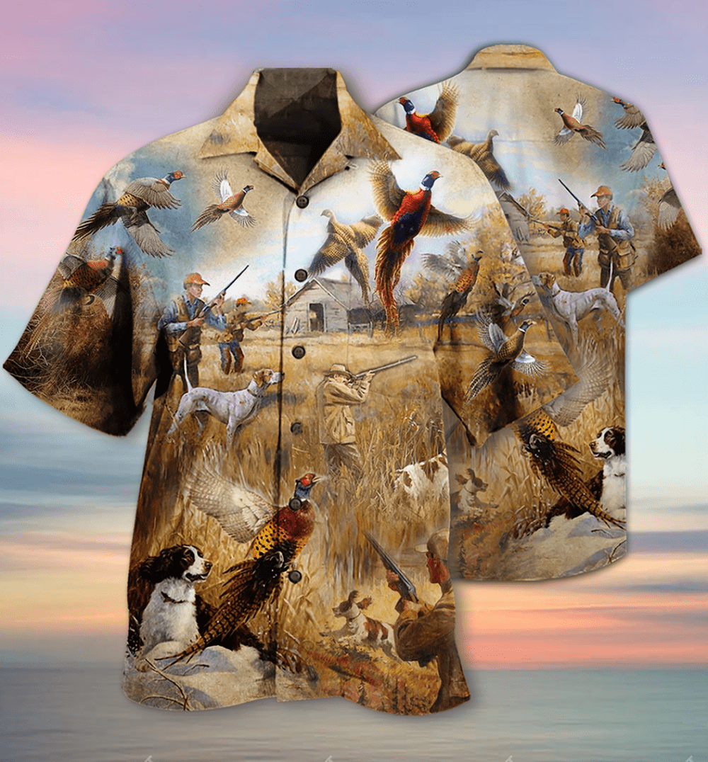 Hunting Pheasant Hunting I'm So Excited - Hawaiian Shirt - Owl Ohh - Owl Ohh