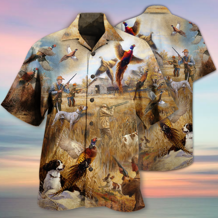 Hunting Pheasant Hunting I'm So Excited - Hawaiian Shirt - Owl Ohh - Owl Ohh