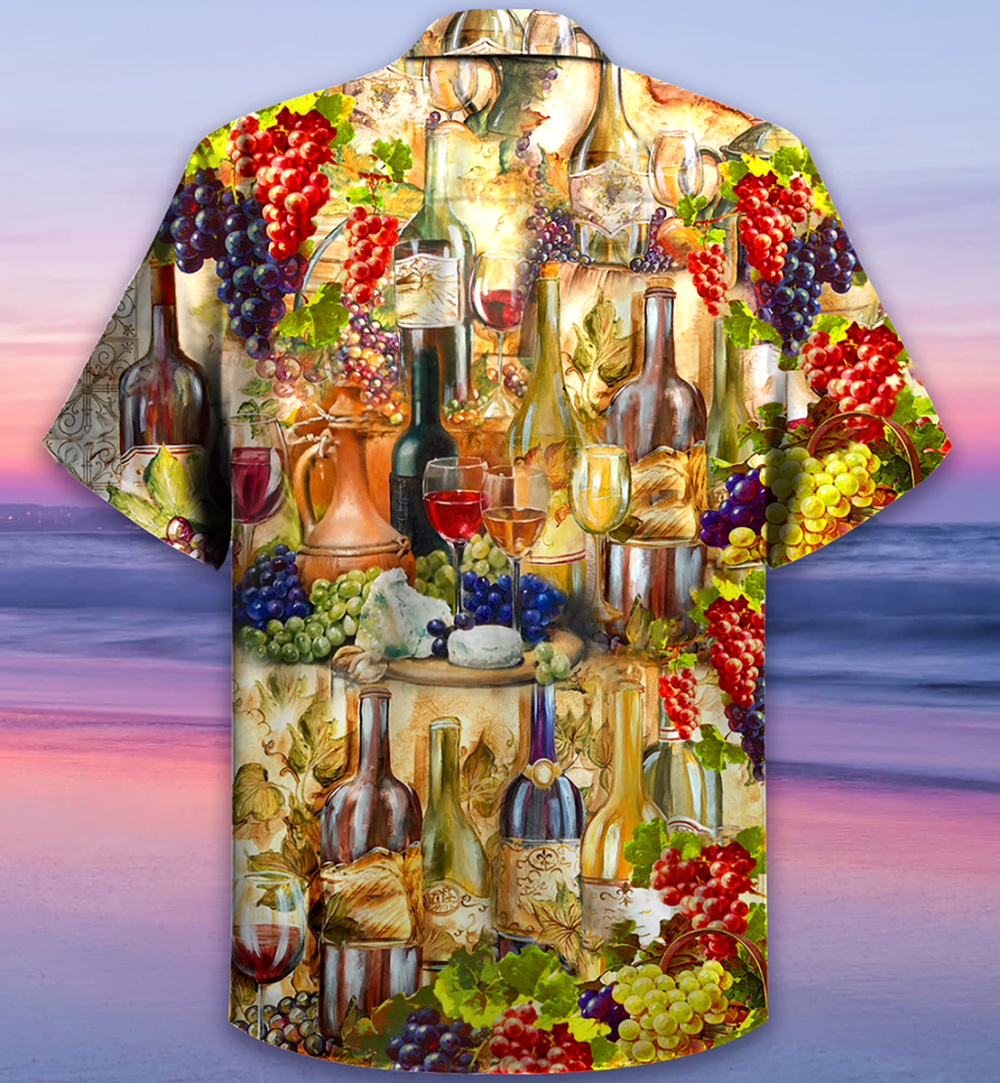 Wine I Don't Give A Sip - Hawaiian Shirt - Owl Ohh - Owl Ohh