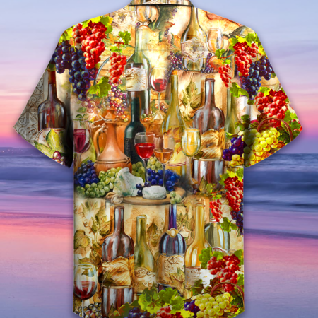 Wine I Don't Give A Sip - Hawaiian Shirt - Owl Ohh - Owl Ohh